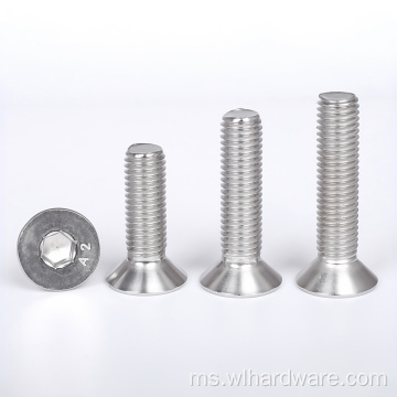 DIN 7991 bolt hex countersunk hex